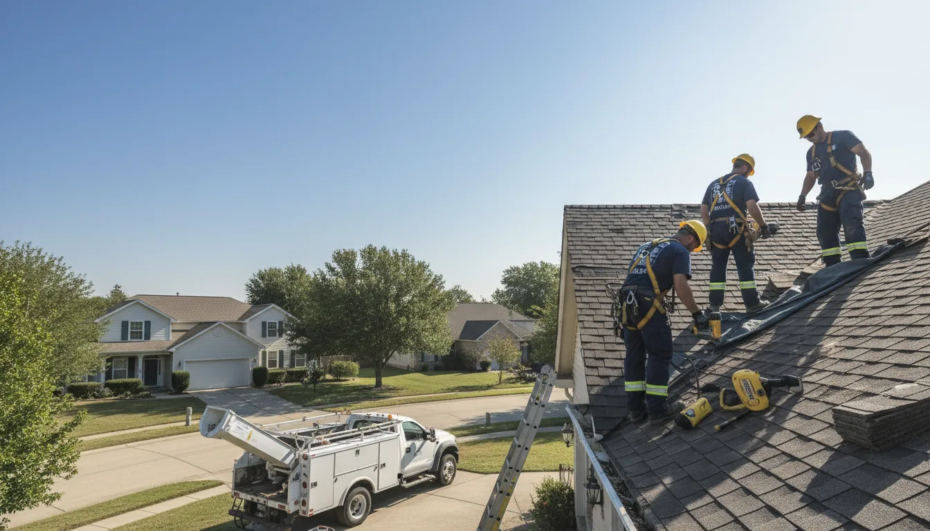 Emergency Roof Repair in Martindale, TX near me